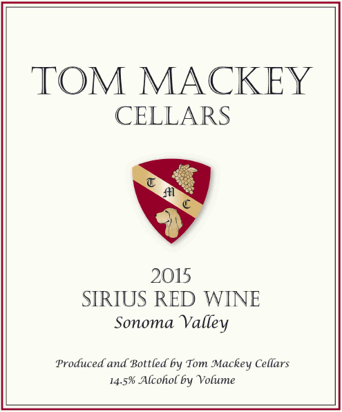 2015 Tom Mackey Cellars Sirius Red Wine